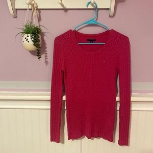 Pink Tommy Hilfiger Sweater